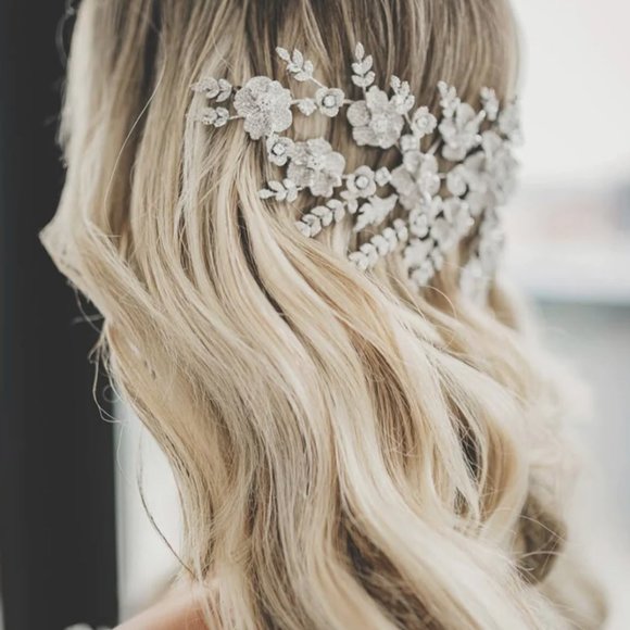 Elle Couture Bridal Headpiece - Picture 1 of 4
